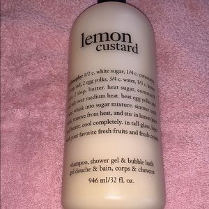 32 fl oz philosophy lemon custard scent